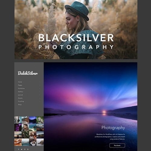 Blacksilver | Photography Theme for WordPress