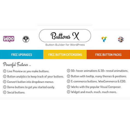 Buttons X – Powerful Button Builder for WordPress