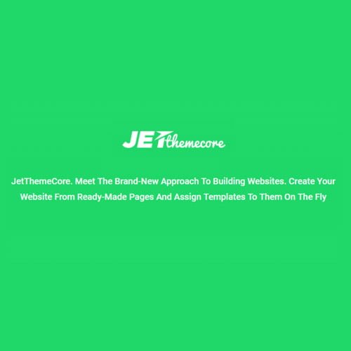 JetThemeCore For Elementor