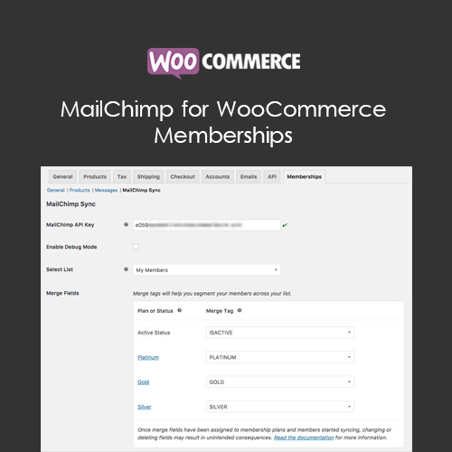 MailChimp for WooCommerce Memberships