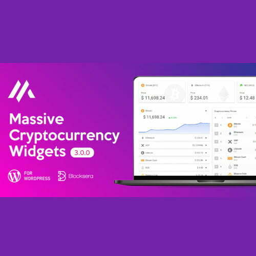 Massive Cryptocurrency Widgets | Crypto Plugin