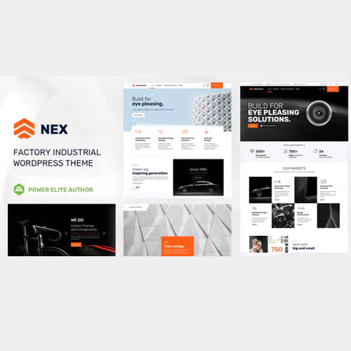 Nex – Factory & Industrial WordPress