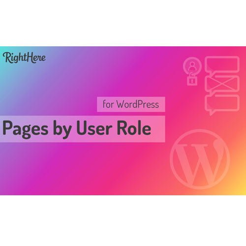 Pages by User Role for WordPress