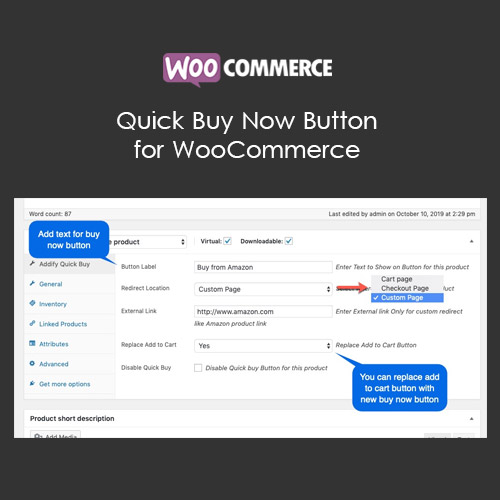 Quick Buy Now Button for WooCommerce