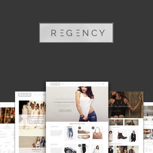 Regency: A Beautiful & Modern Ecommerce Theme