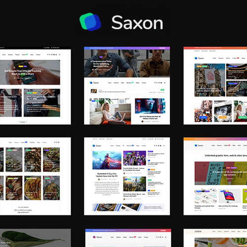 Saxon – Viral Content Blog & Magazine WordPress Theme