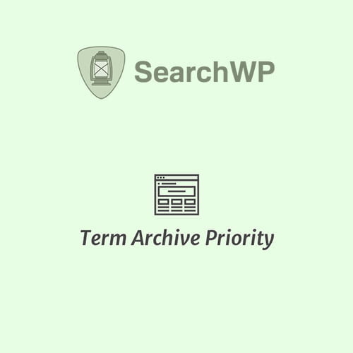 SearchWP Term Archive Priority