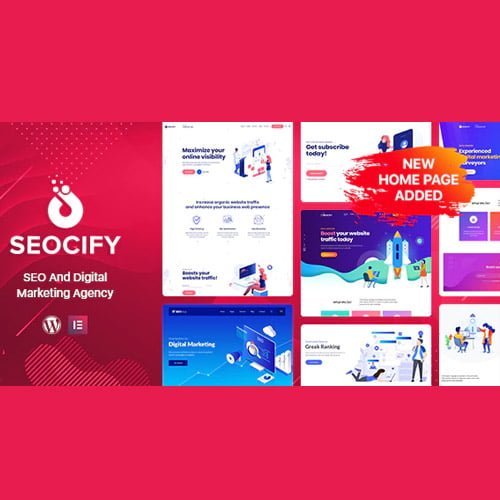 Seocify – SEO And Digital Marketing Agency WordPress Theme