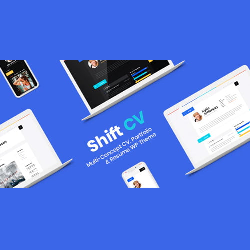 ShiftCV – Blog  Resume  Portfolio  WordPress