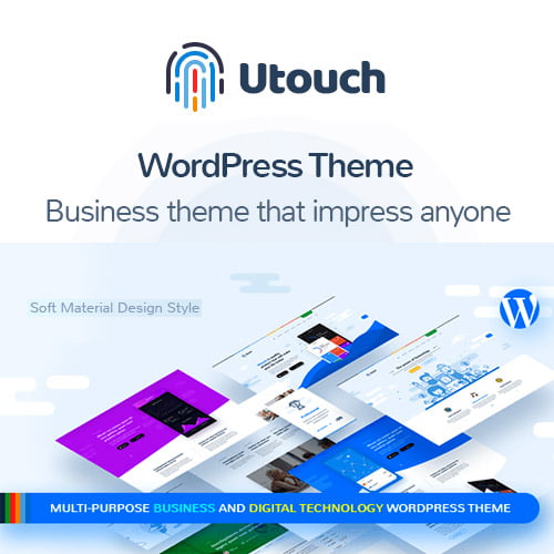 Utouch Startup – Multi-Purpose Business and Digital Technology WordPress Theme