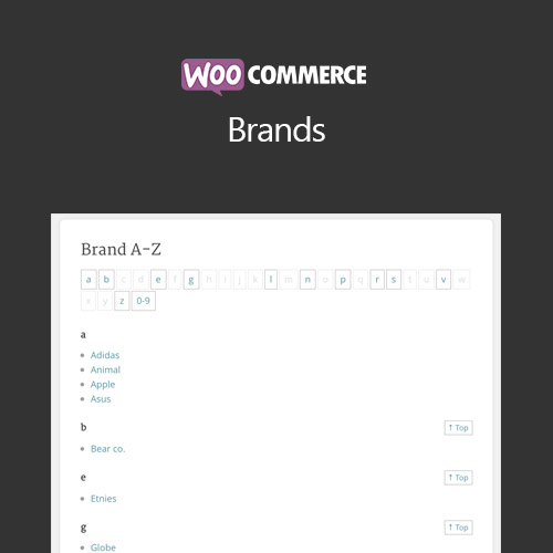 WooCommerce Brands