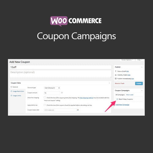 WooCommerce Coupon Campaigns