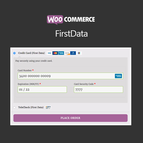 WooCommerce FirstData