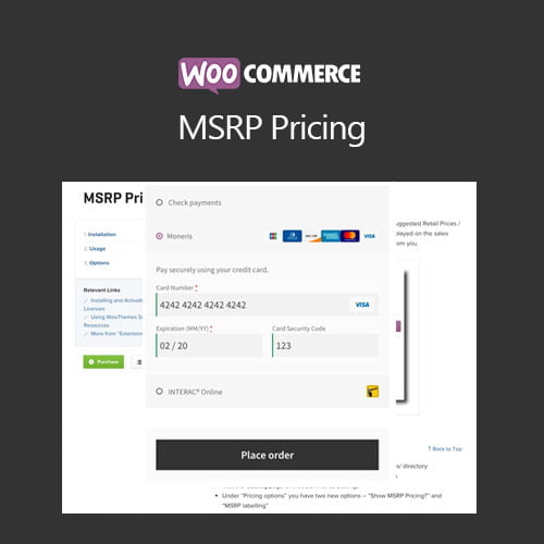 WooCommerce MSRP Pricing