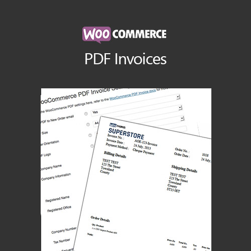 WooCommerce PDF Invoices