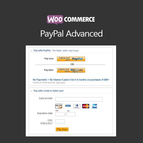 WooCommerce PayPal Advanced