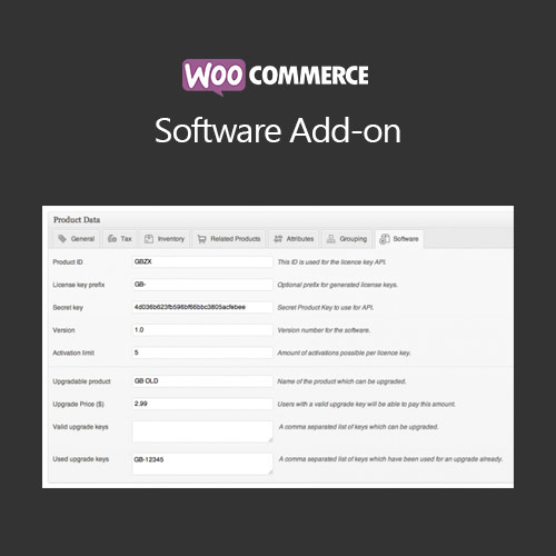 WooCommerce Software Add-on