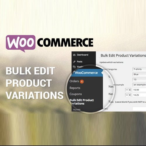 Woocommerce Bulk Edit Variable Products & Prices