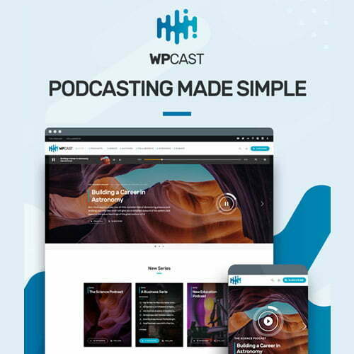 Wpcast – Audio Podcast WordPress Theme