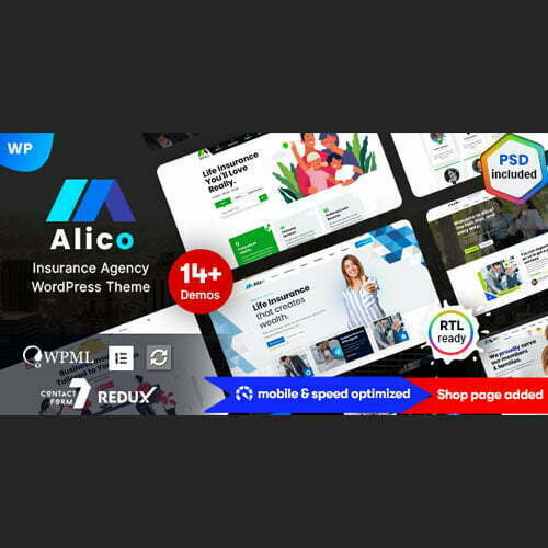 Alico – Insurance Agency WordPress Theme