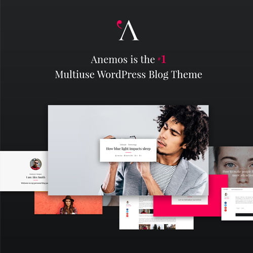 Anemos – A Multiuse Blogging WordPress Theme