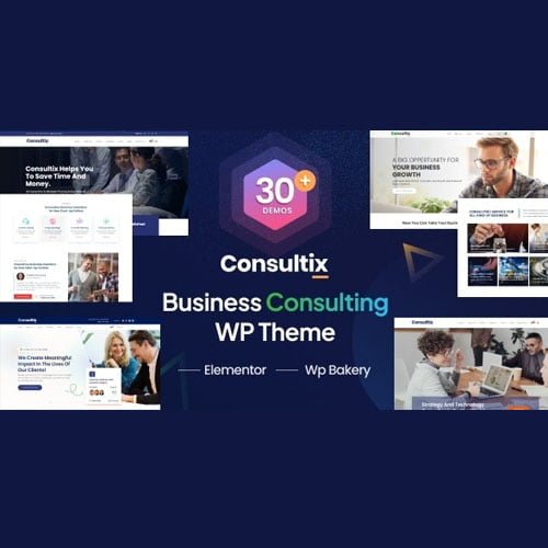 Consultix – Business Consulting WordPress Theme