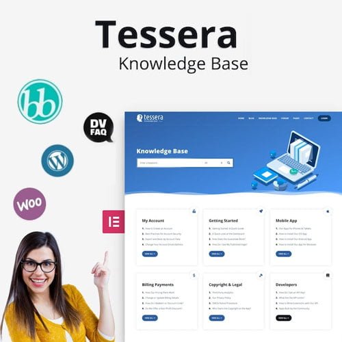 Tessera – Knowledge Base & Support Forum WordPress Theme