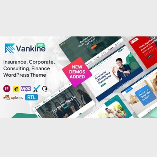 Vankine – Insurance & Consulting Business WordPress Theme