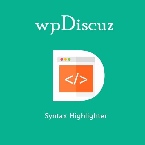 wpDiscuz – Syntax Highlighter